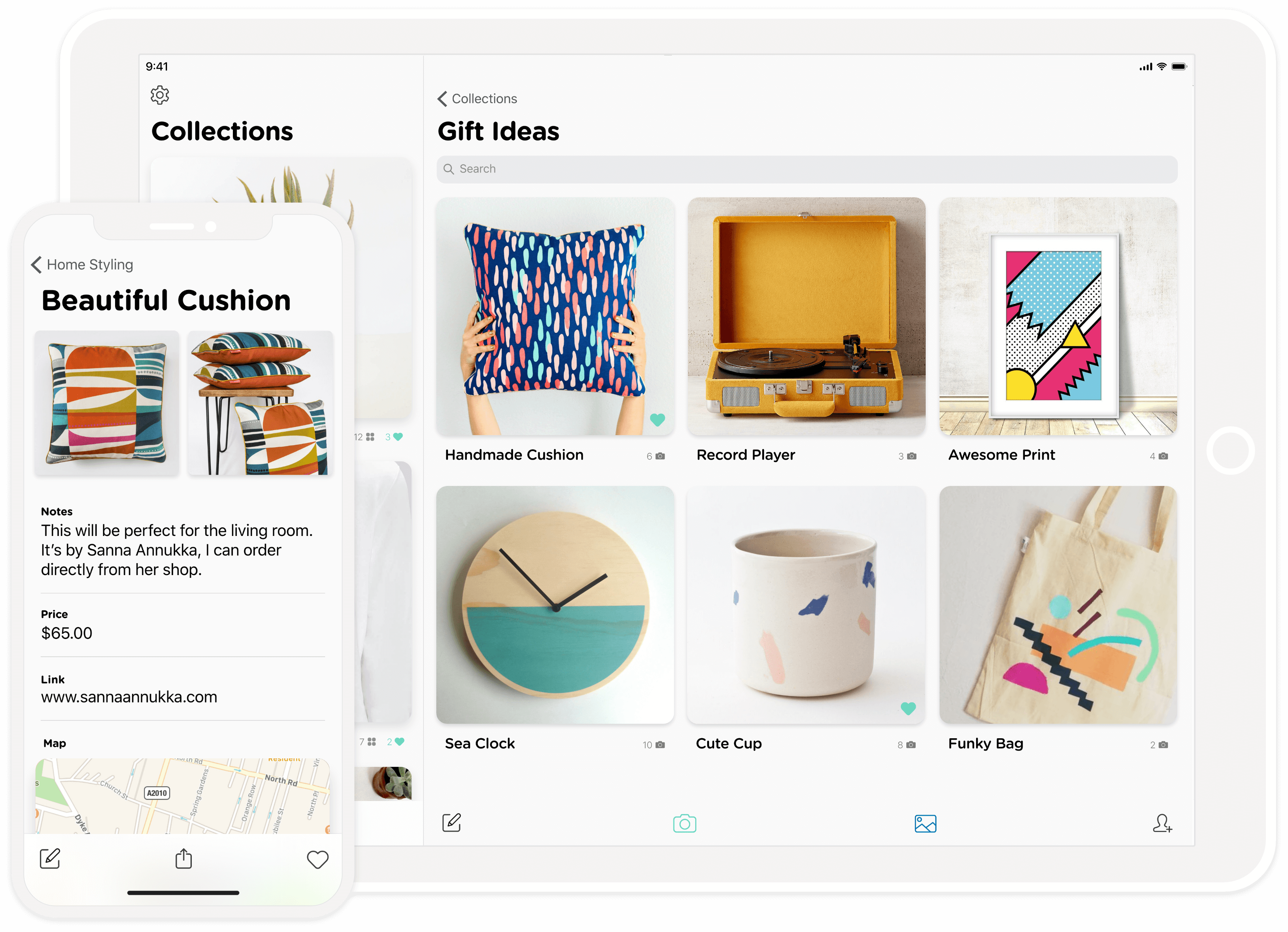 Sync all your pictures and notes to your iPad